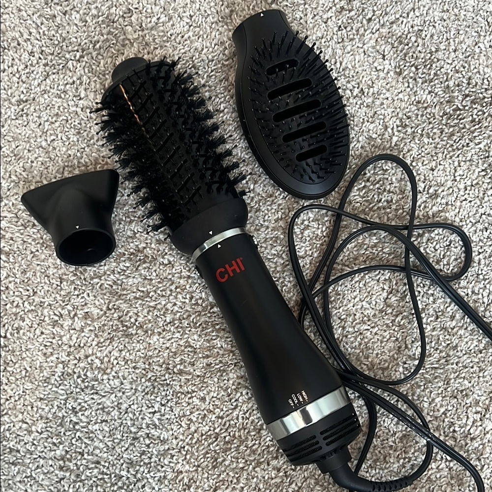 CHI Black Hair Brush Dryer